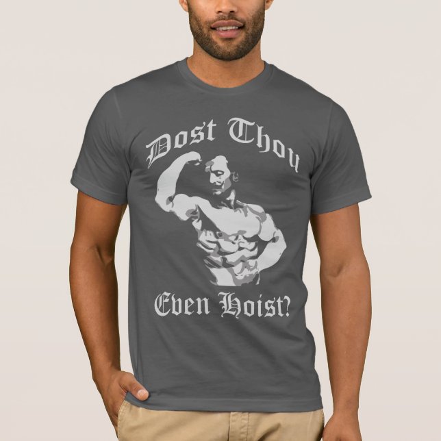 Wirst du überhaupt empfangen? Eugen Sandow - Bodyb T-Shirt (Vorderseite)