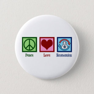 Wirtschaft der friedlichen Liebe Button