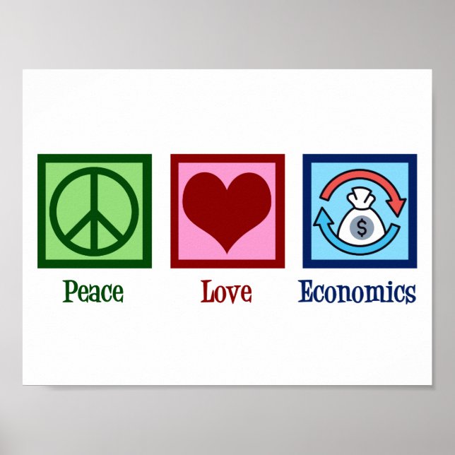 Wirtschaft der friedlichen Liebe Poster (Vorne)