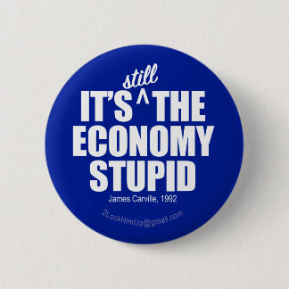 Wirtschaft Dummer Knopf Button