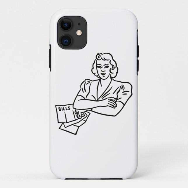 Wirtschaftlerin Case-Mate iPhone Hülle (Rückseite)