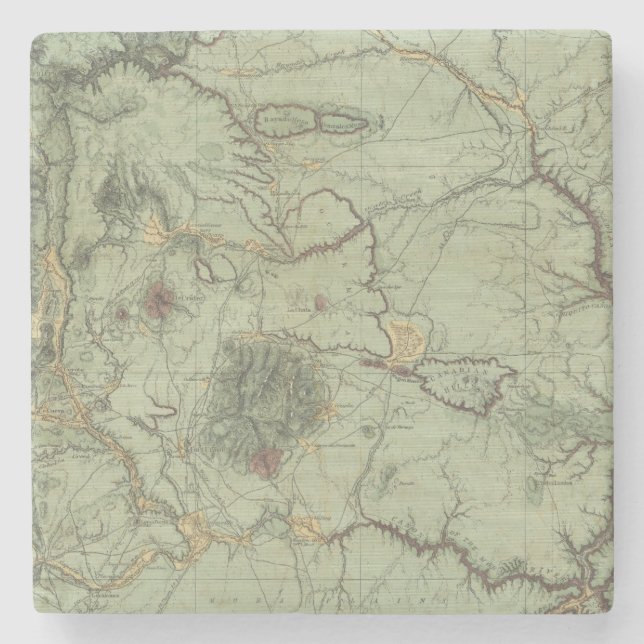 Wirtschaftliche Eigenschaften des New Mexiko Steinuntersetzer (Vorderseite)