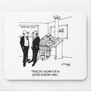 Wirtschafts-Cartoon 3996 Mousepad