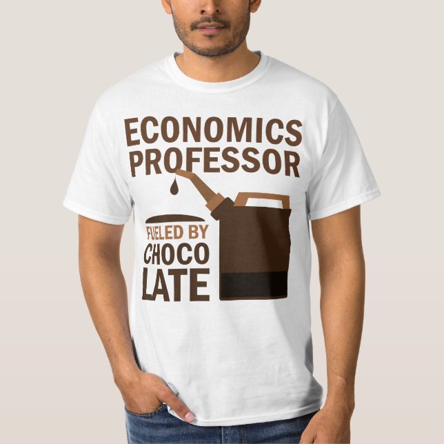 Wirtschaftsprofessor-(lustiges) Geschenk T-Shirt (Vorderseite)