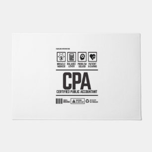 Wirtschaftsprüfer (CPA) Fußmatte