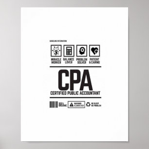 Wirtschaftsprüfer (CPA) Poster