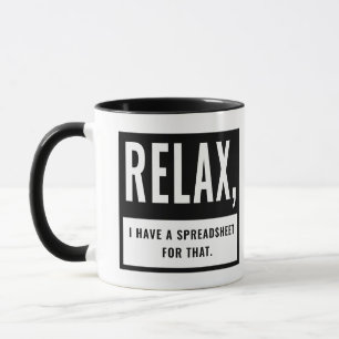 Wirtschaftsprüfer CPA Relax Ich habe dafür eine Ta Tasse