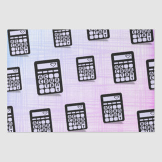 Wirtschaftsprüfer Herz Pink Blau Lila Seidenpapier
