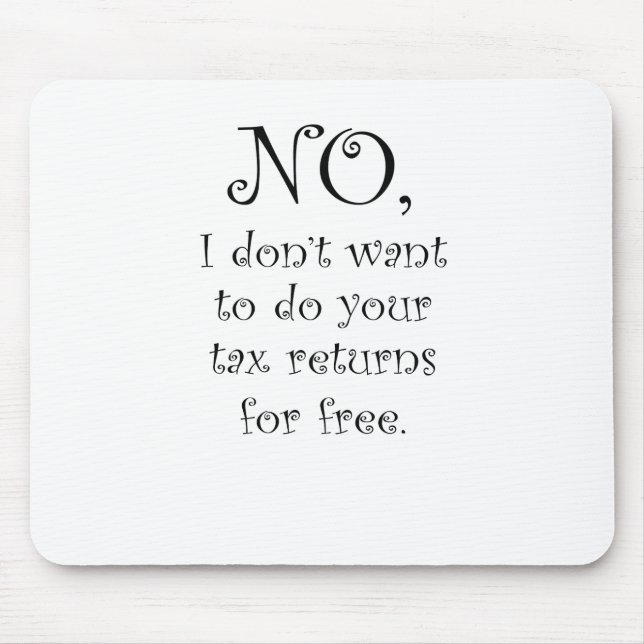 Wirtschaftsprüfer Mousepad (Vorne)