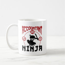 Wirtschaftsprüfer Ninja RechnungsführungsCPA Kaffeetasse