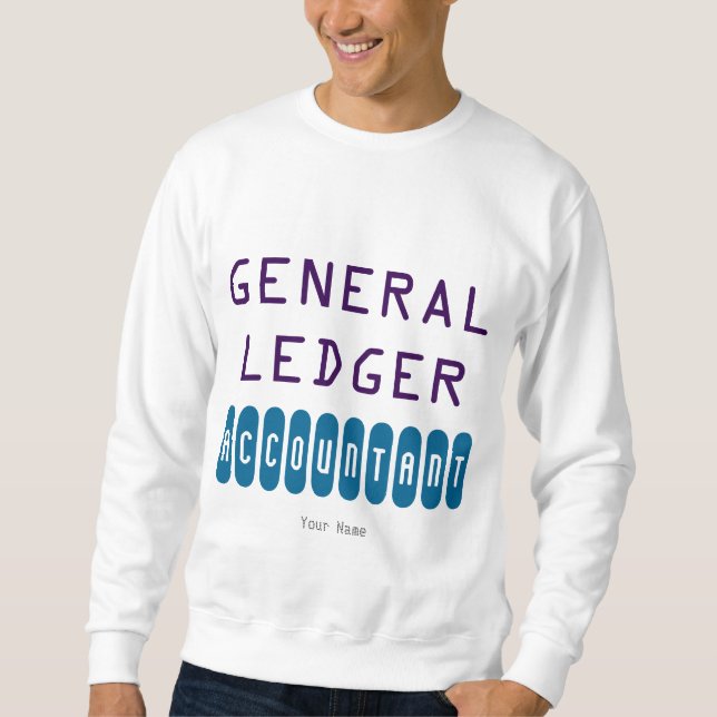 "Wirtschaftsprüfer" Sweatshirt (Vorderseite)