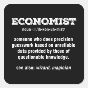 Wirtschaftswissenschaftler - Studienbesteuerung Le Quadratischer Aufkleber