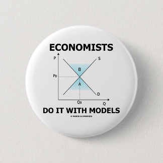 Wirtschaftswissenschaftler tun es mit Modellen Button