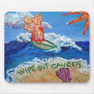 Wischen Sie den Krebs-Engel ab Mousepad