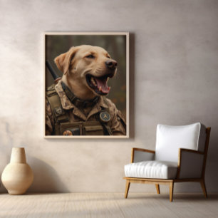 Wischen Sie den Spiegel ab, reinigen Sie den Hof. Poster