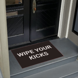 Wischen Sie Ihre Tritte ab Fußmatte