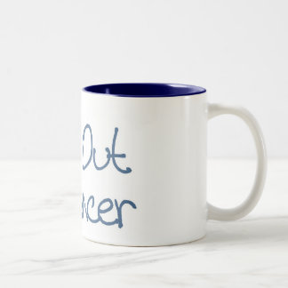 Wischen Sie Krebs-Tasse weg Zweifarbige Tasse