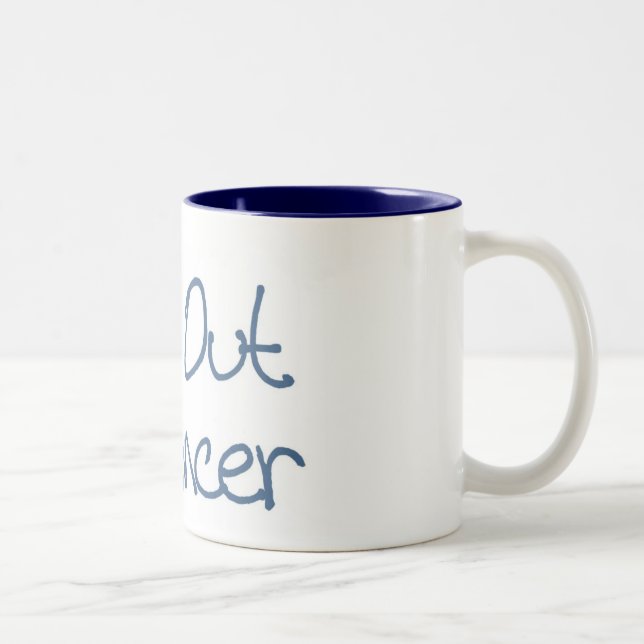 Wischen Sie Krebs-Tasse weg Zweifarbige Tasse (Rechts)