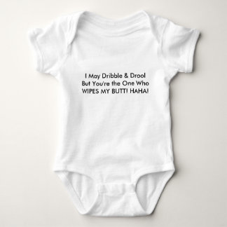 WISCHT MEIN HINTERN Baby Jersey ab. Lustige Strampler