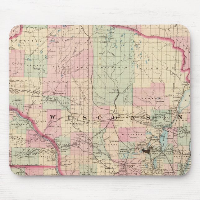 Wisconsin 3 mousepad (Vorne)