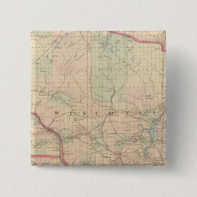 Wisconsin 4 button (Vorderseite)