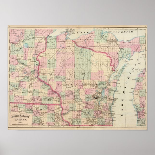 Wisconsin 4 poster (Vorne)