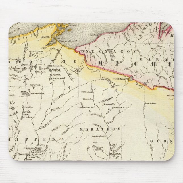 Wisconsin 6 mousepad (Vorne)