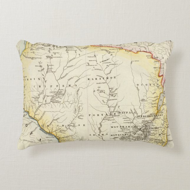 Wisconsin 6 zierkissen (Vorderseite)