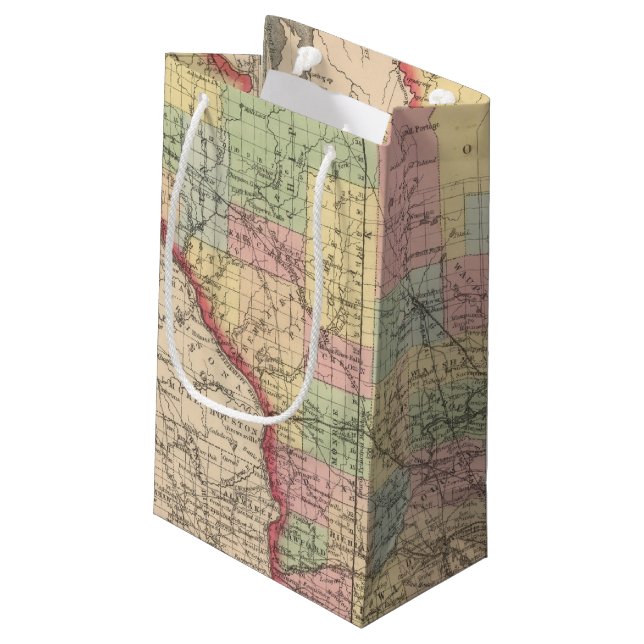 Wisconsin 7 kleine geschenktüte (Rückseite Schrägansicht)