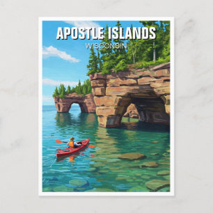 Wisconsin Apostle Islands National Lakeshore Postkarte