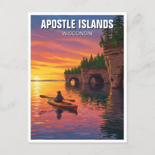 Wisconsin Apostle Islands National Lakeshore Postkarte
