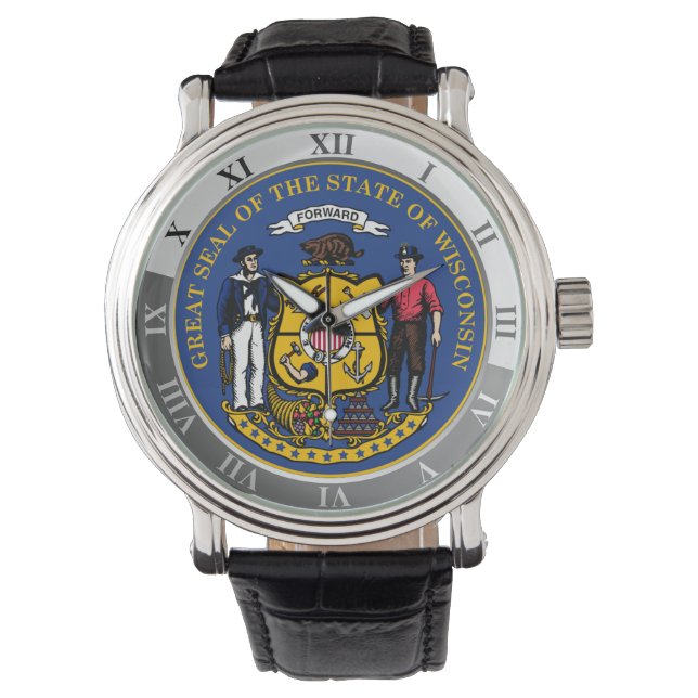 Wisconsin Armbanduhr (Vorderseite)
