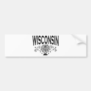 Wisconsin Autoaufkleber