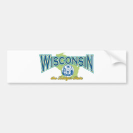 Wisconsin Autoaufkleber
