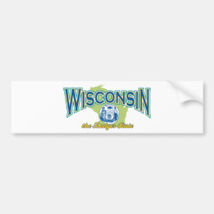 Wisconsin Autoaufkleber