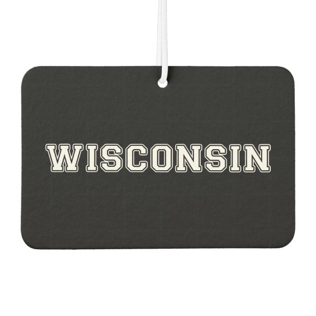 Wisconsin Autolufterfrischer (Vorderseite)