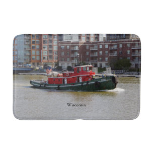 Wisconsin bathmat badematte