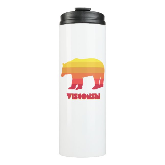 Wisconsin Bear Thermosbecher (Vorderseite)