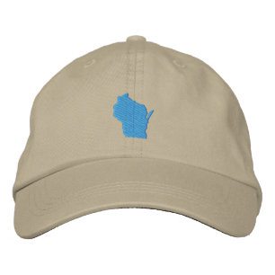 Wisconsin Bestickte Baseballkappe