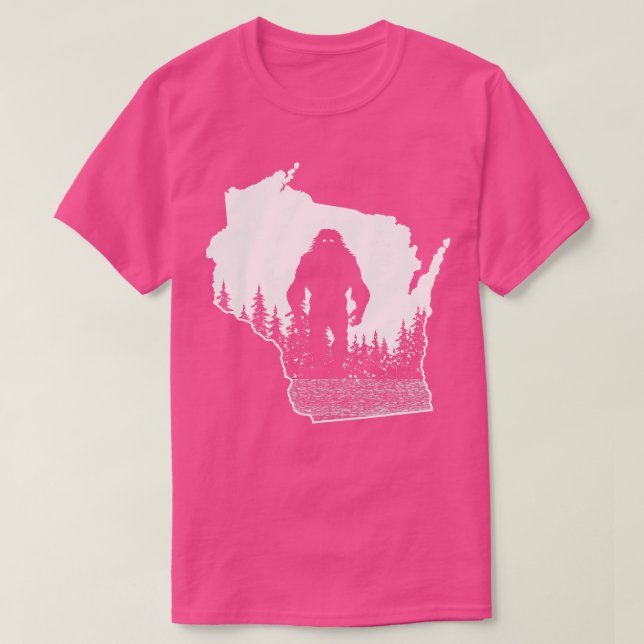 Wisconsin Bigfoot T-Shirt (Design vorne)