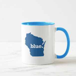 WISCONSIN BLauer STAAT Tasse