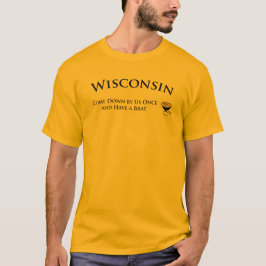 Wisconsin-Bratwurst-Liebhaber-T - Shirt