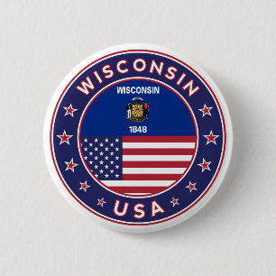 Wisconsin Button