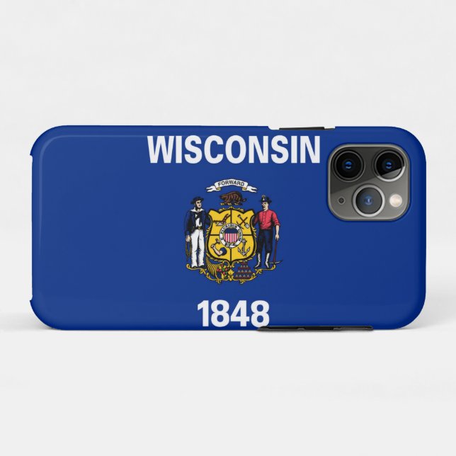 Wisconsin Case-Mate iPhone Hülle (Rückseite (Horizontal))