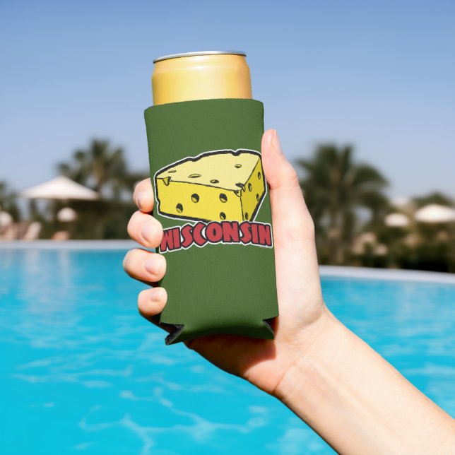 Wisconsin Cheese Wedge Selters Dosenkühler (In Situ Pool)