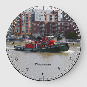 Wisconsin clock große wanduhr