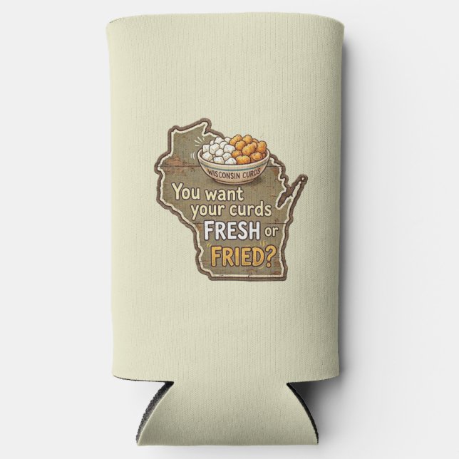 Wisconsin Curds: Fresh or Fried? Selters Dosenkühler (Vorderseite)