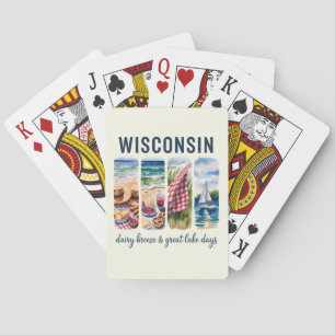 Wisconsin – Dairy Breeze & Great Lakes Days Spielkarten