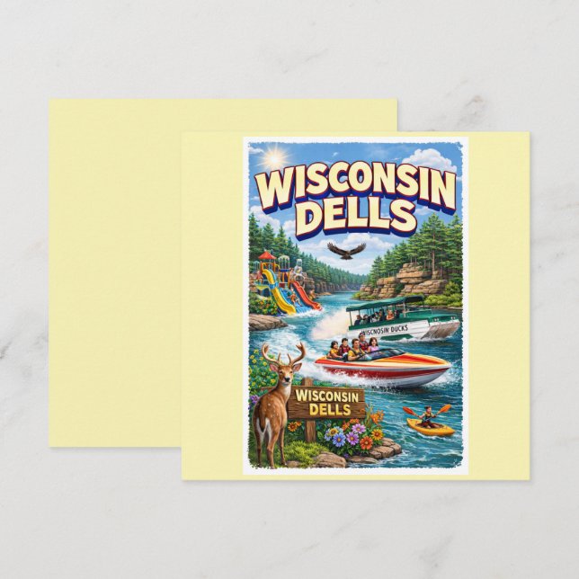 Wisconsin Dells Abenteuer – Wasserparks und Enten (Vorne/Hinten)