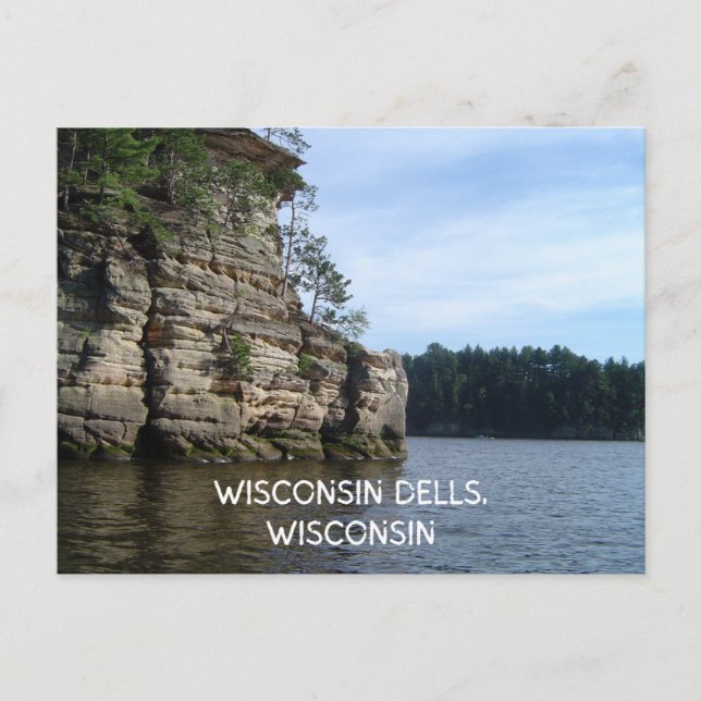 WISCONSIN DELLS, WISCONSIN Andenken Postkarte (Vorderseite)